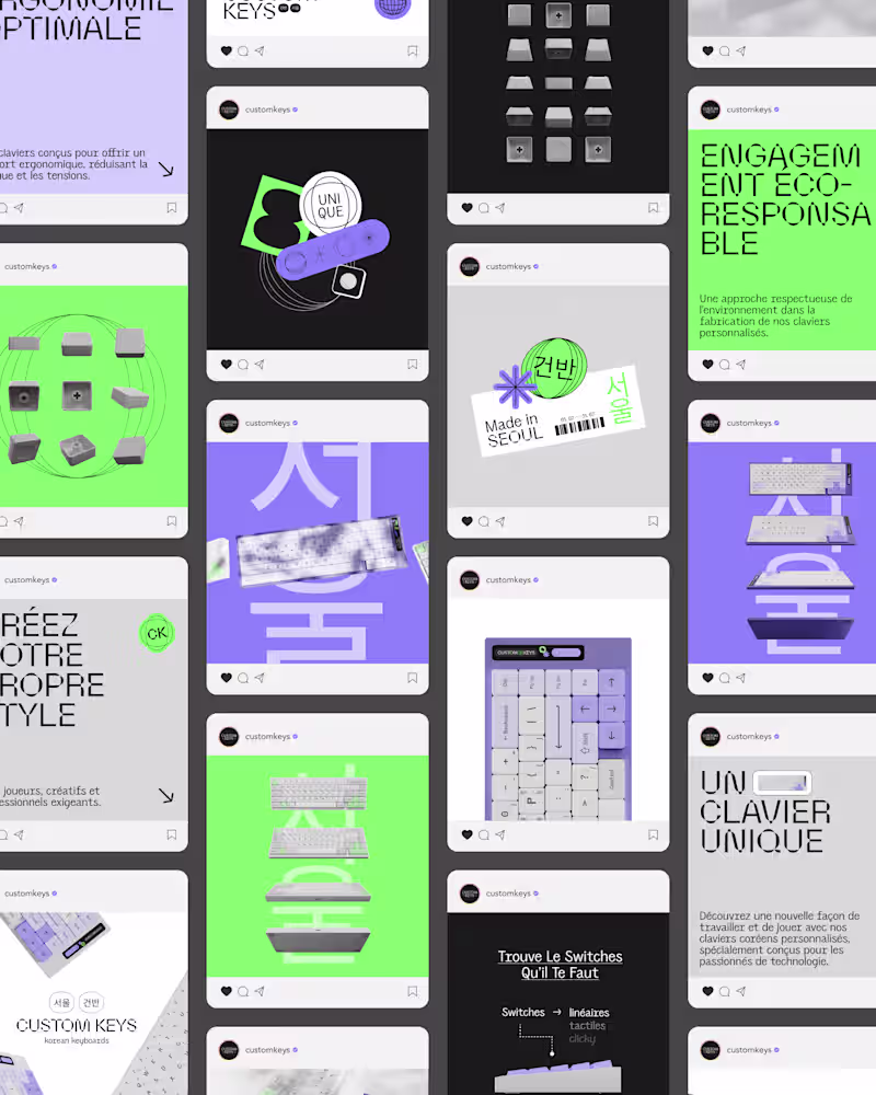 Cover image for ⌨️ Custom Key ⌨️ ( Team up: Branding + 3D Design ) Custom Ke...
