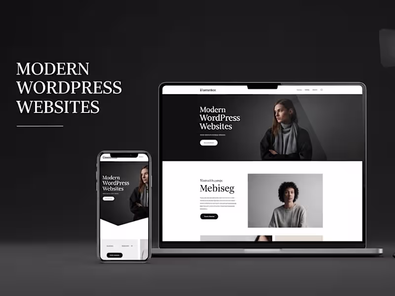 Cover image for WordPress Website Design with Elementor