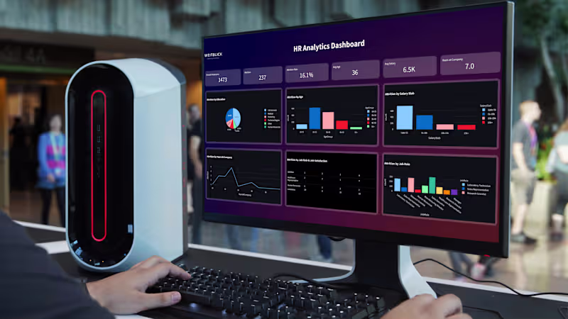 Cover image for HR Analytics Dashboard - Streamlit