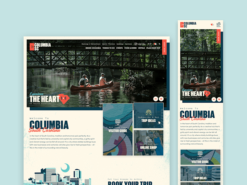 Cover image for Website Redesign, Responsive design
