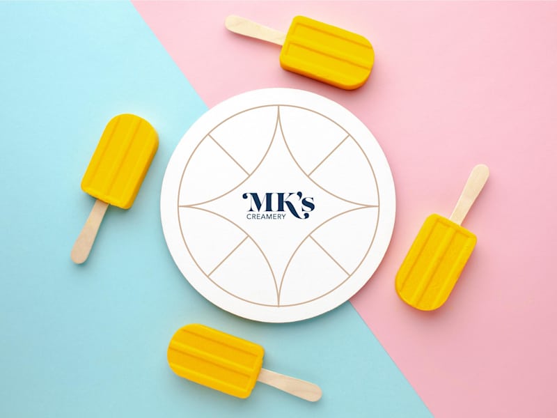 Cover image for MK's Creamery | Packaging Design