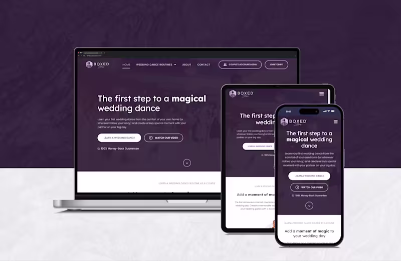 Cover image for Boxed Steps – Membership Website Development