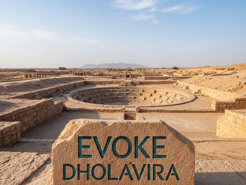 Cover image for Evoke Dholavira: A Cultural Gateway to the Indus Valley