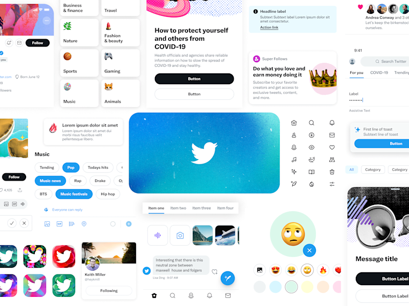 Cover image for Twitter Visual & Motion Design Language 
