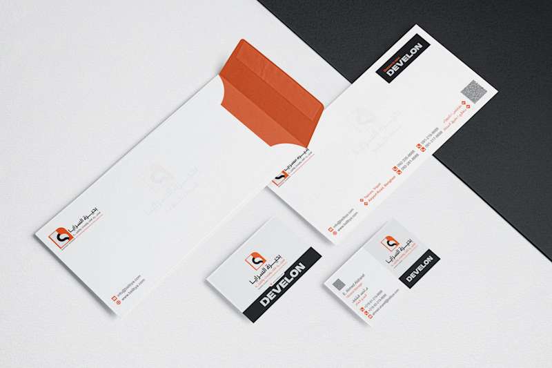 Cover image for Envelope & Business Card Design for Buhayra Al Saraya – DEVELON