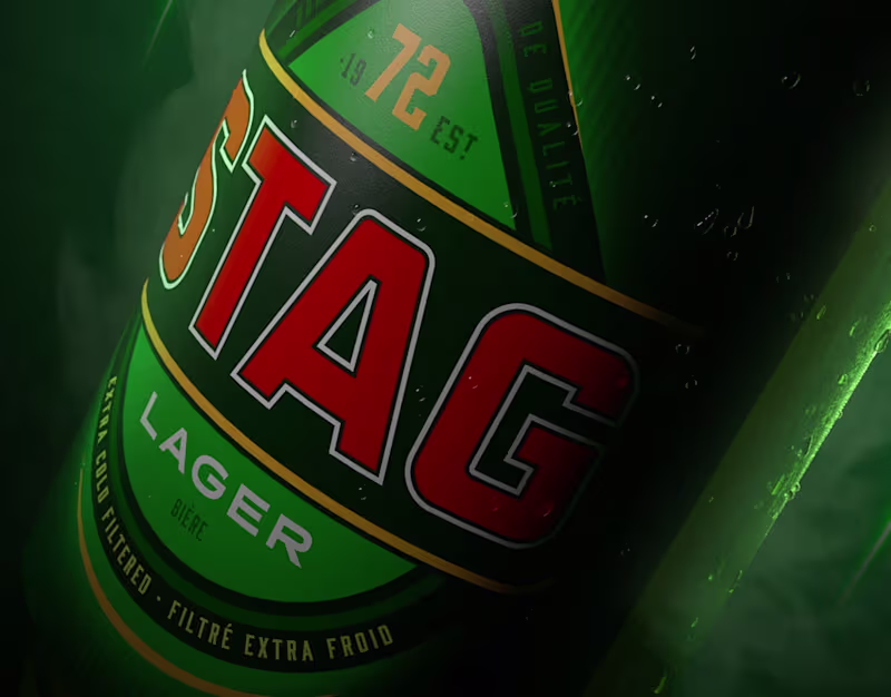 Cover image for Stag Lager - 2023 Rebrand - Celebrate The Moment