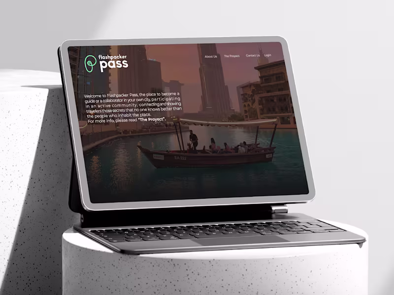 Cover image for Flashpacker Pass: Travel | Logo & Branding Design