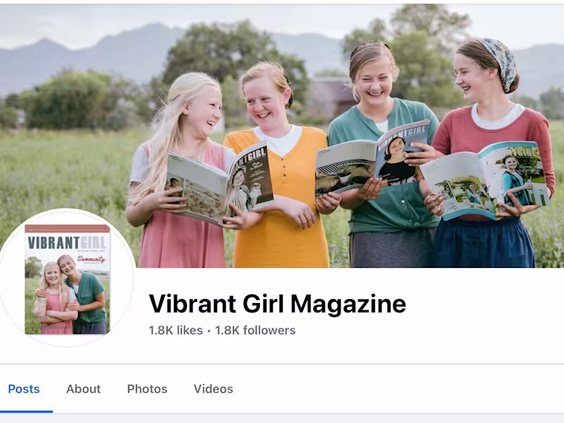 Cover image for Lead Writer-Vibrant Girl Magazine