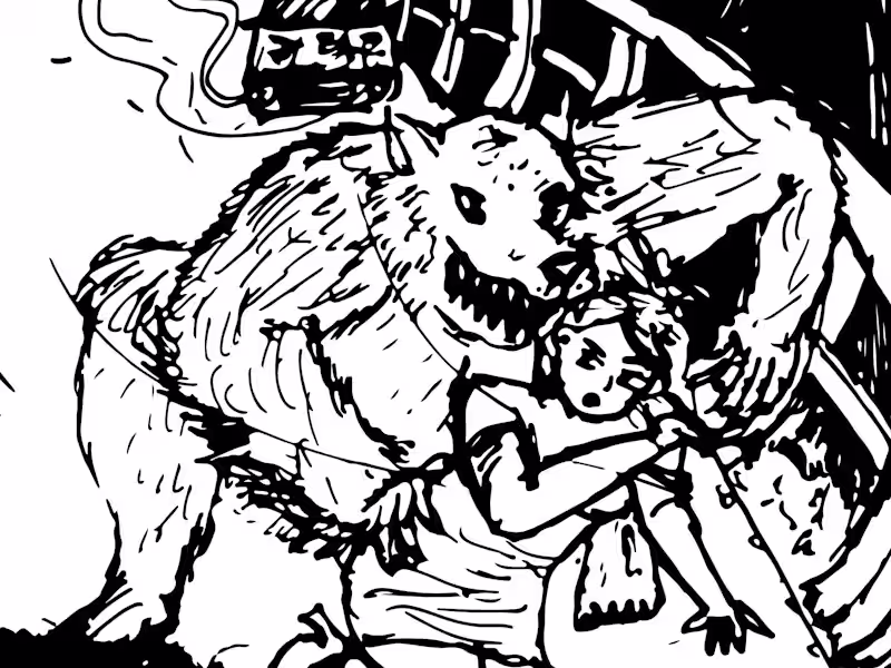 Cover image for Monster Metal T-Shirt Illustration