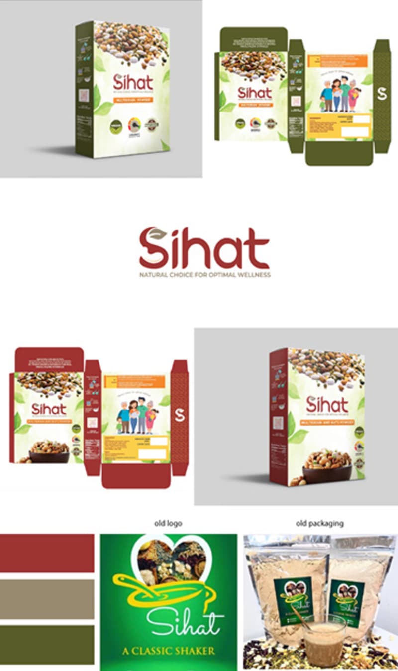 Cover image for Rebranding Sihat :: Behance