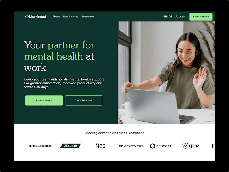 Cover image for Likeminded – Web Design