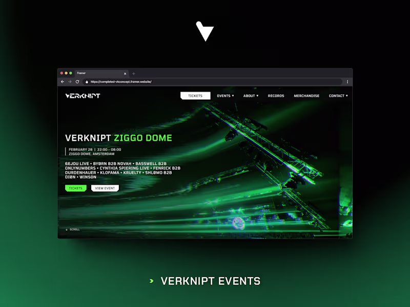 Cover image for Verknipt Events