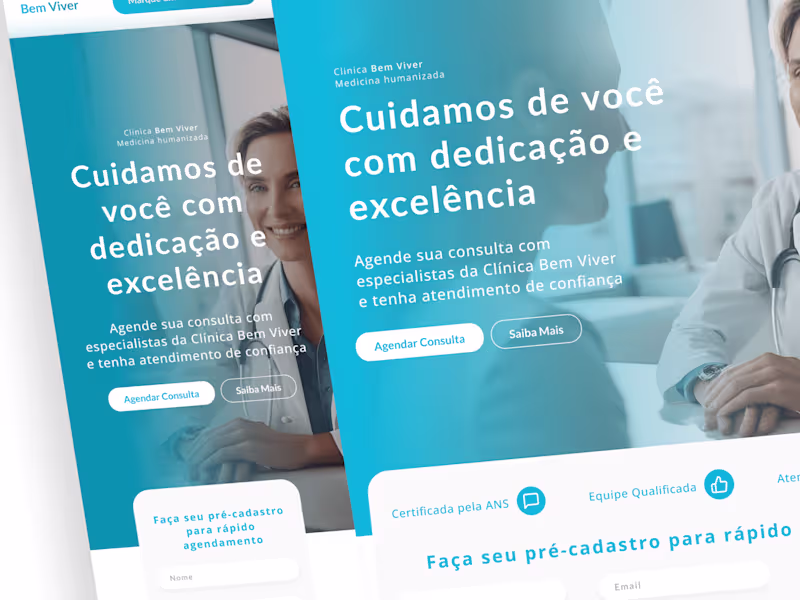 Cover image for Landing page - development Framer