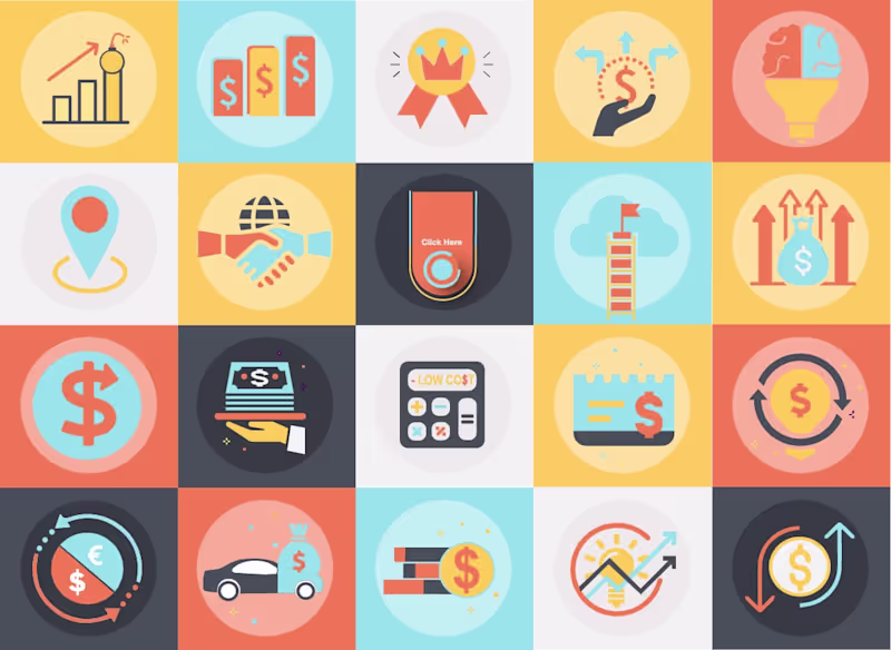 Cover image for ICONOGRAPHY: Flat Icon Concepts