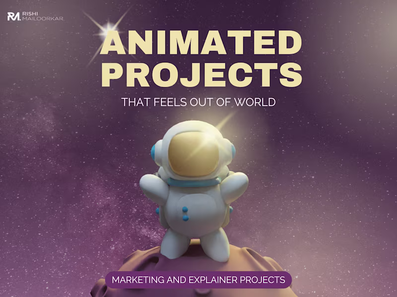 Cover image for Animated Video Projects