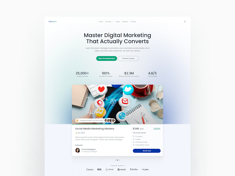 Cover image for Website Design - Recent Work