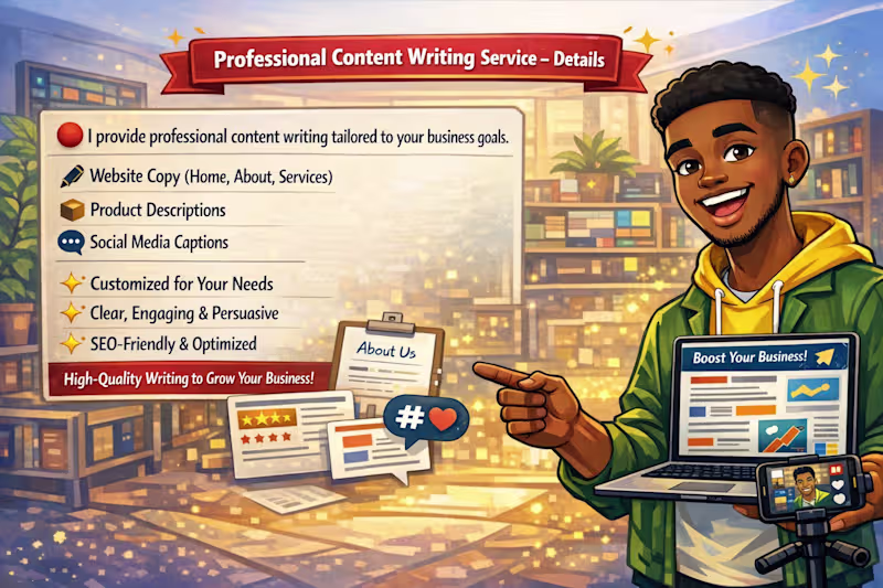 Cover image for Content Writing Services for Brands