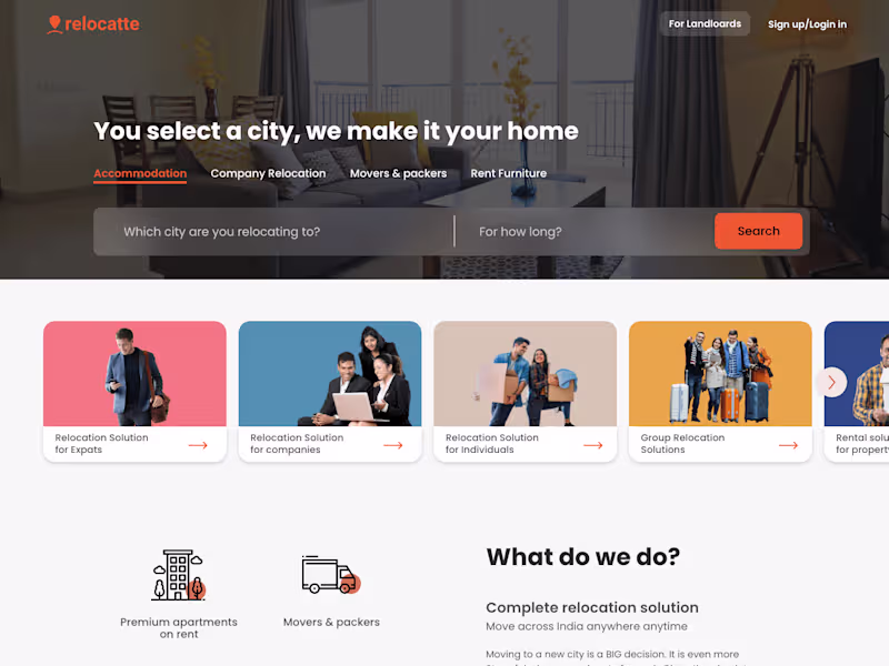 Cover image for Relocatte Site Redesign