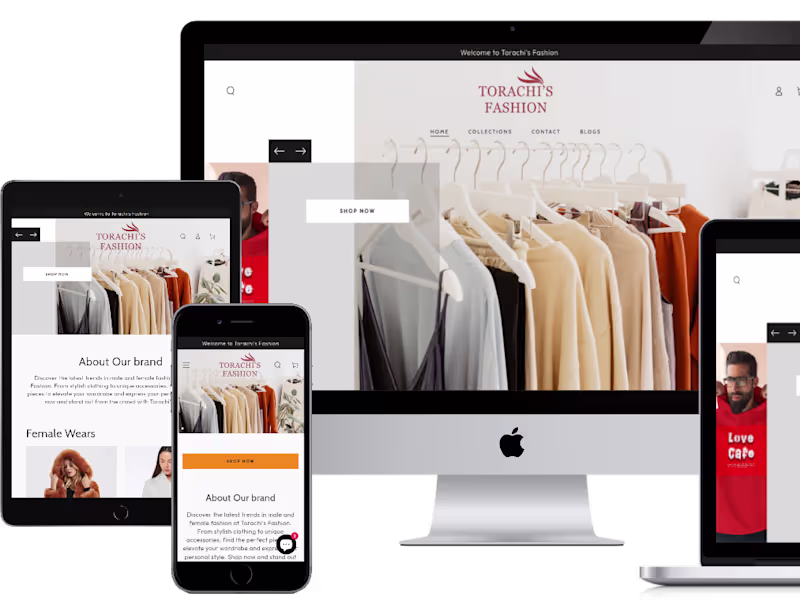 Cover image for E-Commerce Website Design, Development & SEO Optimization