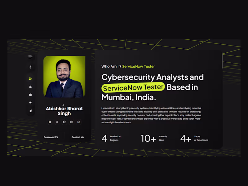 Cover image for Professional Portfolio Website Design to Showcase Your Work