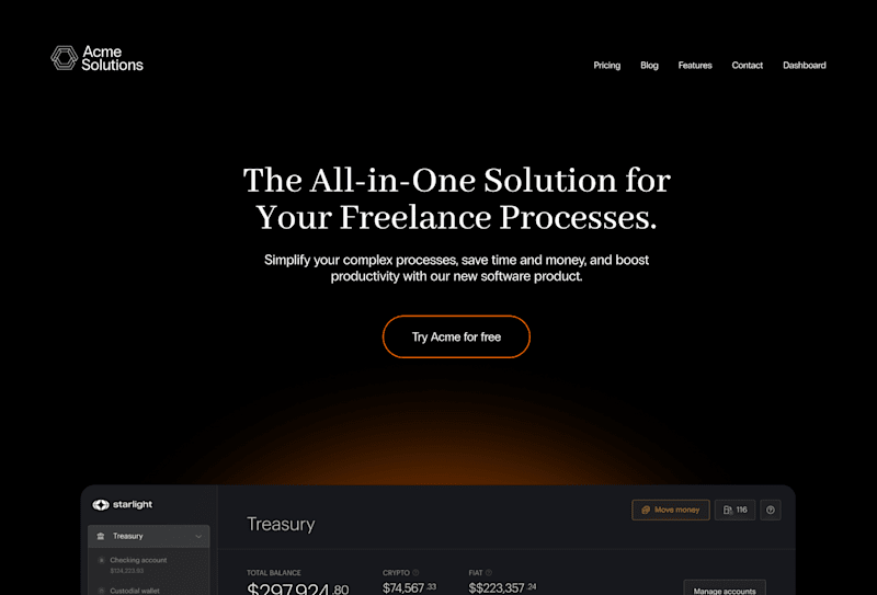 Cover image for Acme Solutions
