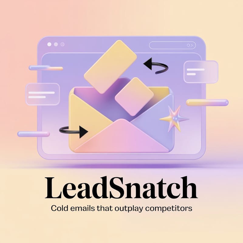 Cover image for LeadSnatch: Competitive Cold Outreach Tool Development
