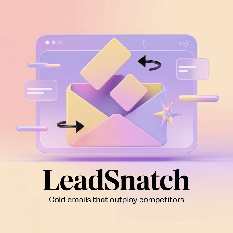 Cover image for LeadSnatch: Competitive Cold Outreach Tool Development