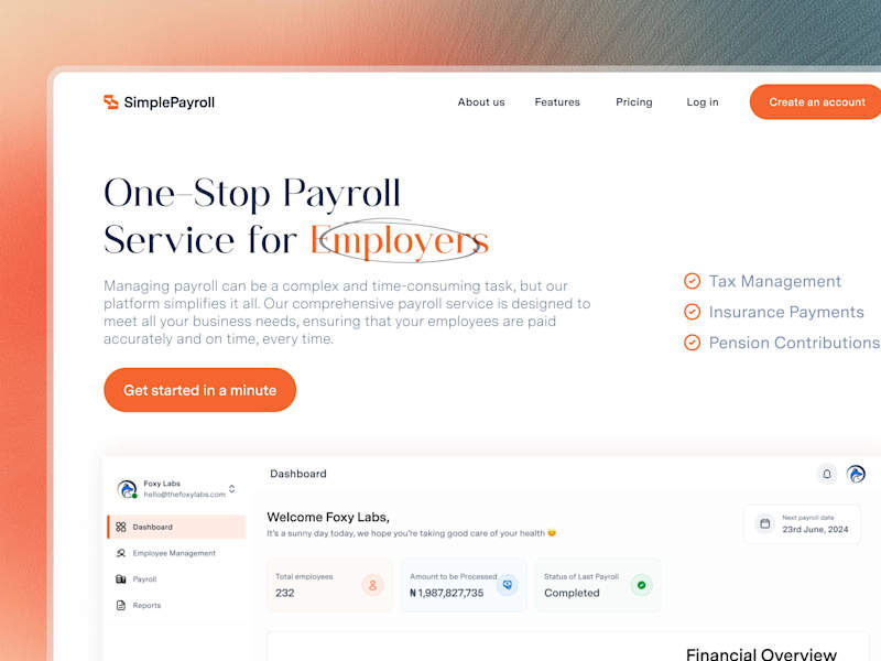 Cover image for Simple Payroll Management System