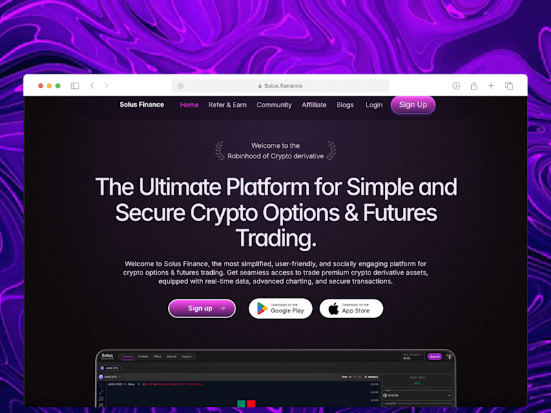 Cover image for Solus Finance - Website redesign