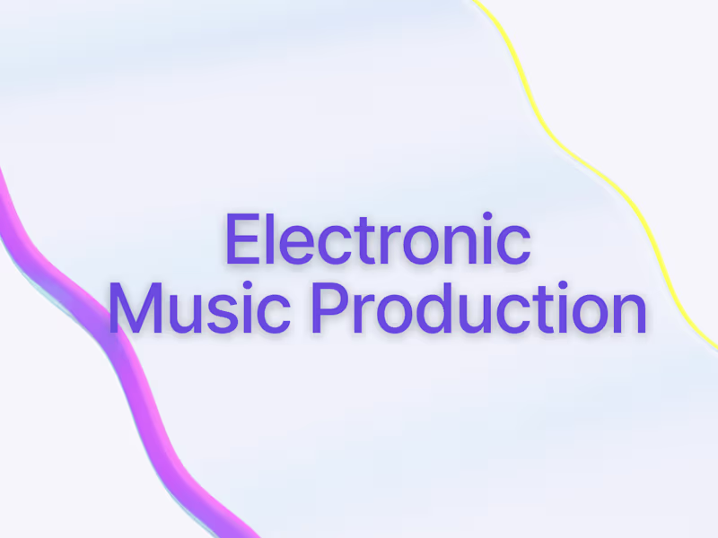Cover image for Electronic Music Production