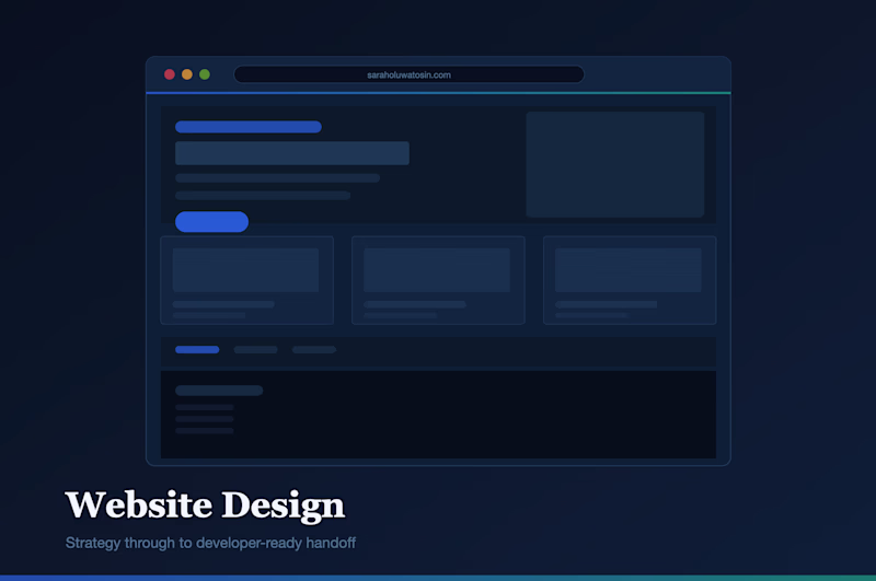 Cover image for Website Design