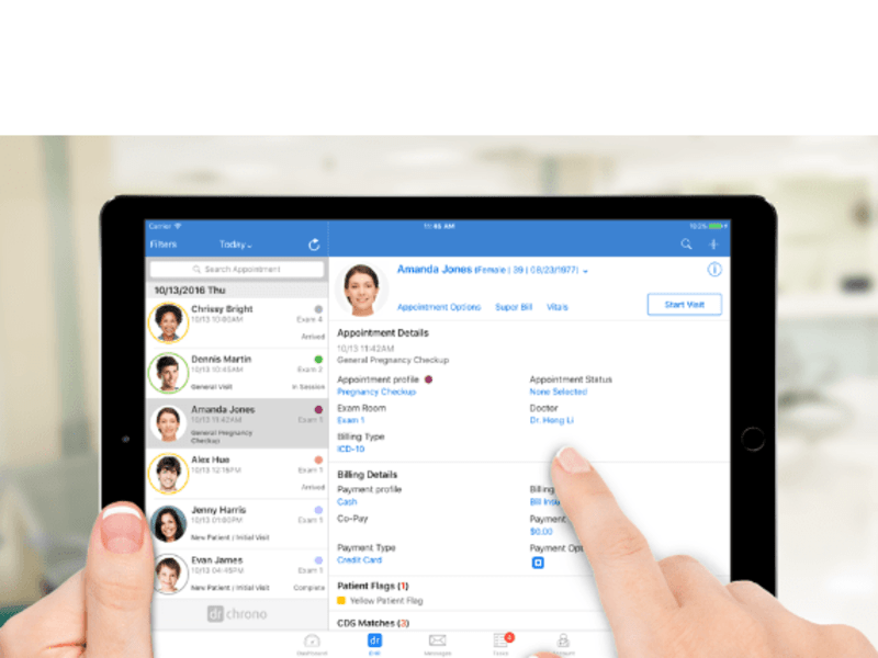 Cover image for 
EHR | Health Care Management App (Django | Flask | React)