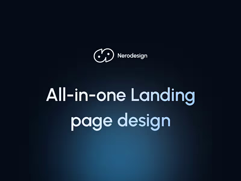 Cover image for Full Framer Landing page | All-in-one service for startups