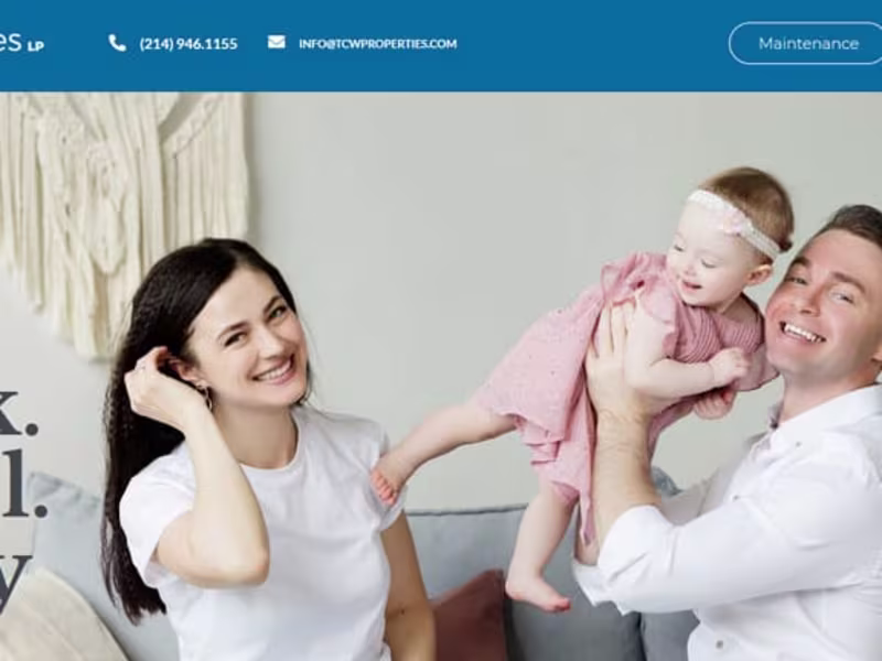 Cover image for Property Management Website Design