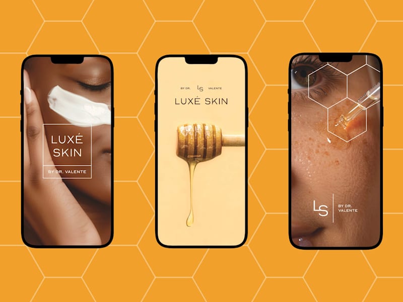 Cover image for Luxé Skin Brand Identity Design