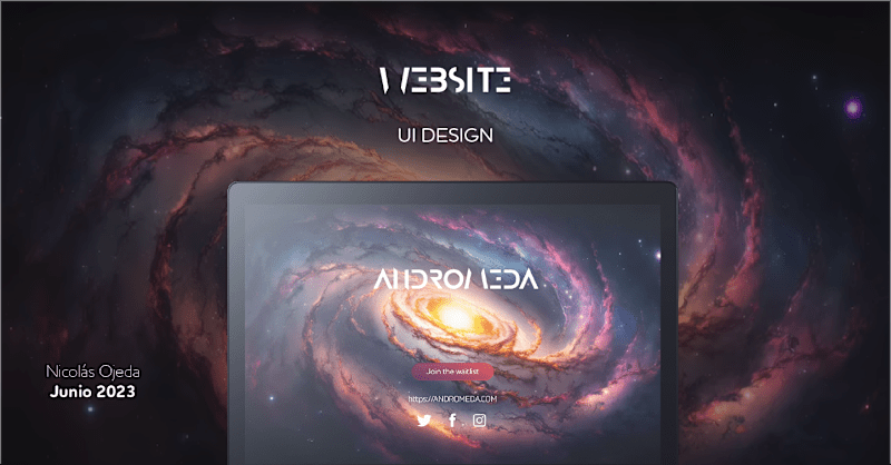 Cover image for Andromeda Gallery on Behance