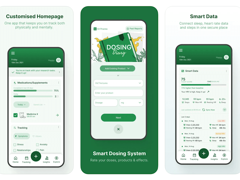 Cover image for OnTracka Health & Research App