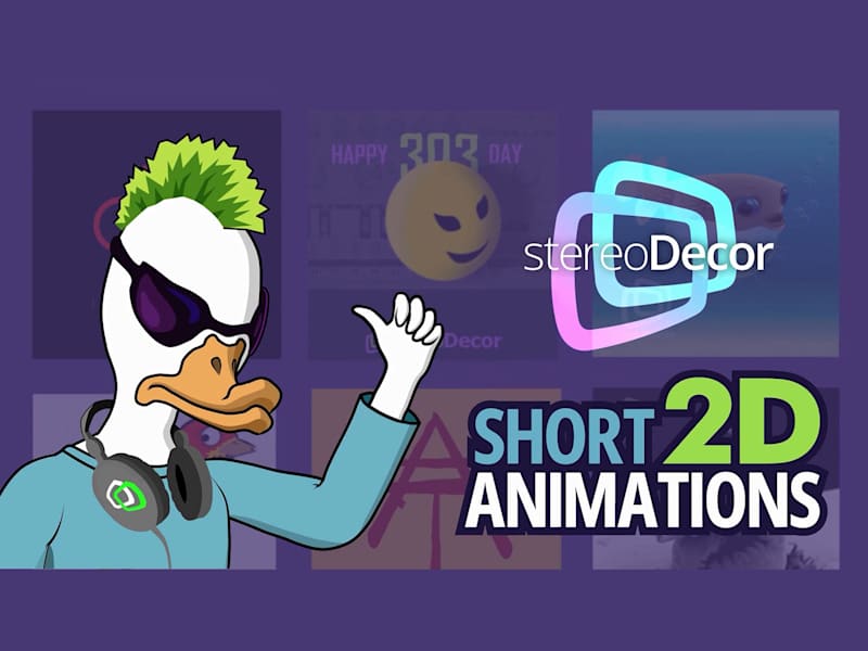 Cover image for 2D character animation in Moho for cartoons, ads, music videos