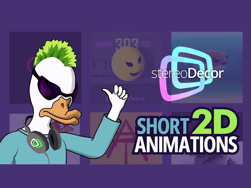 Cover image for 2D character animation in Moho for cartoons, ads, music videos