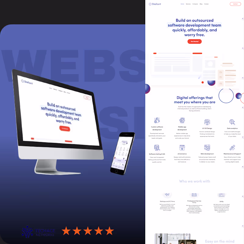 Cover image for Stellant Website Redesign