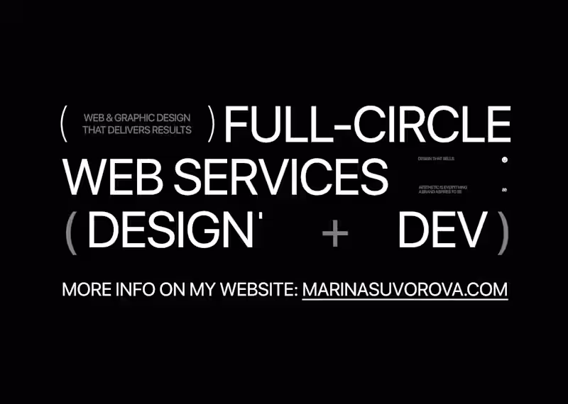 Cover image for Website (Design + Development)