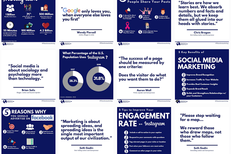 Cover image for Social Media Content Design - Thin Slice Marketing