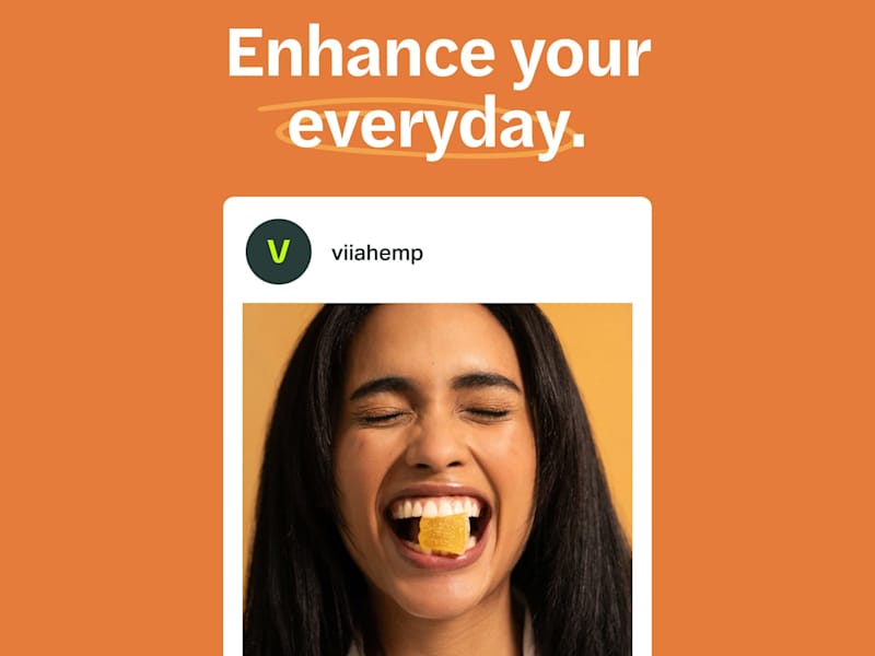 Cover image for Social media ads creative for VIIA Hemp