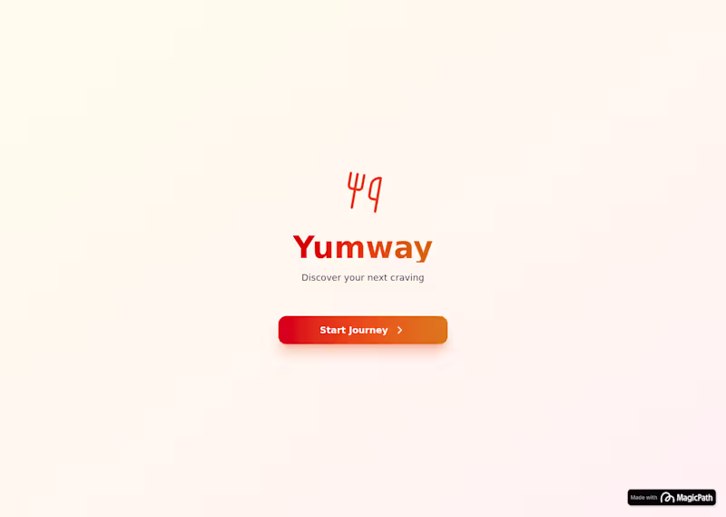 Cover image for Yumway - Personalized Food Discovery App