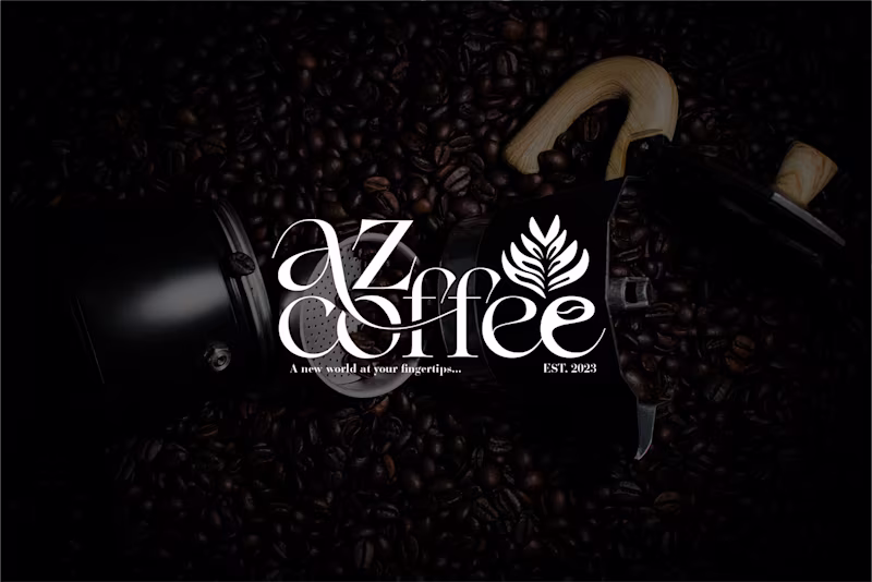 Cover image for AZ Coffee Brand Identity Design