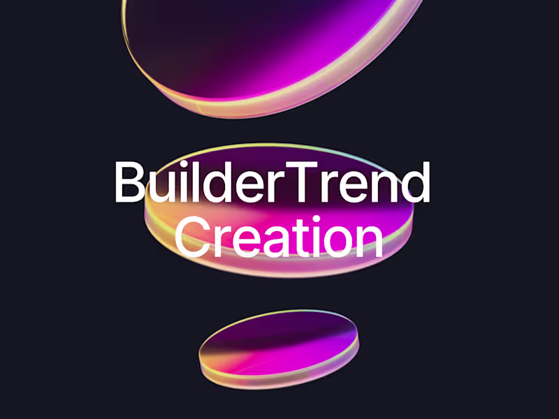 Cover image for BuilderTrend Creation