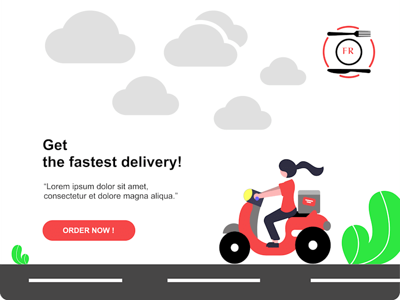 Cover image for Food delivery App- User Interface