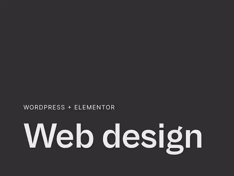 Cover image for No-code Website desgin and development for tech start-ups.
