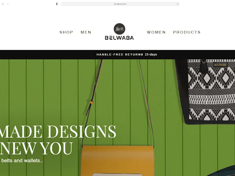 Cover image for E-commerce Website - Belwaba