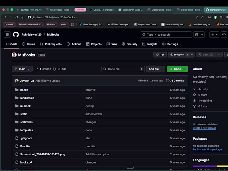 Cover image for Full-Stack Web Application for Book Catalog